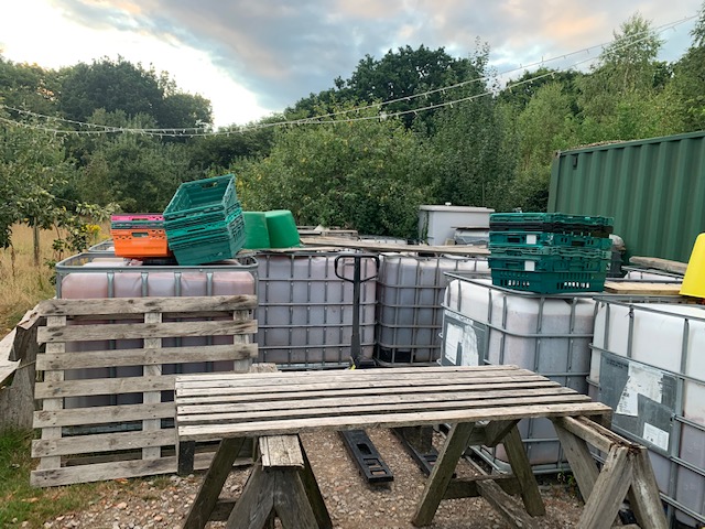 sussex natural cider tanks fermenting